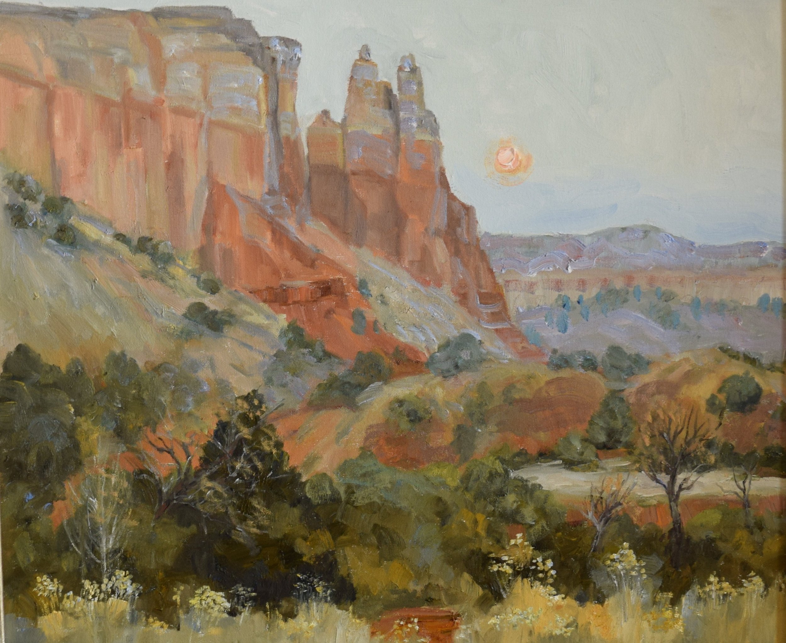 Ghost Ranch in April 20x24 unframed.jpg