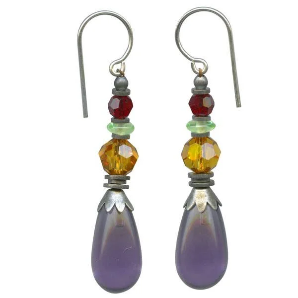 Amethyst Glass Drops