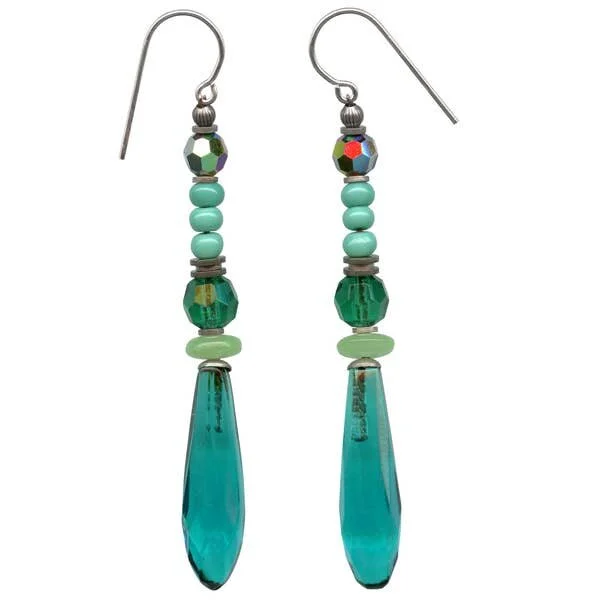 GREEN "Metro" Earrings