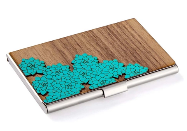 Flower Card Case