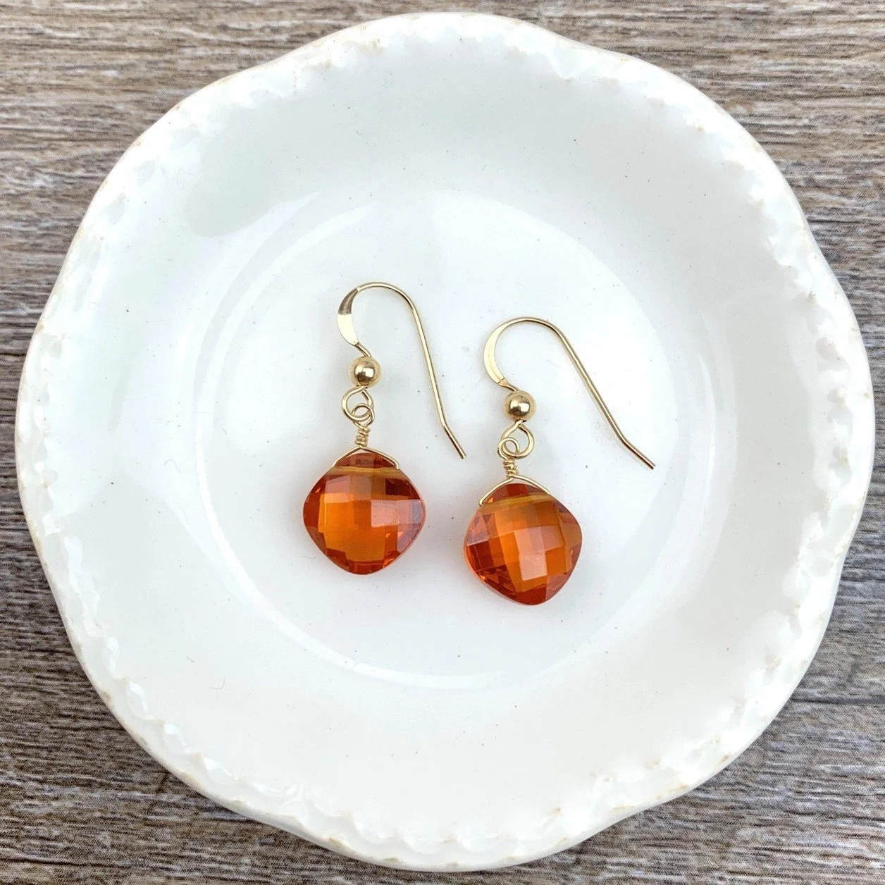 Kylie Fun Everyday D=Earrings - Burnt Orange