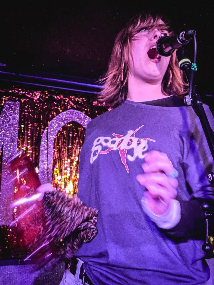 Twas hot and steamy down at @mothclub for the last night of @limegardenband sold-out small venues tour with @goodbye.band 🤘🏼🍋&zwj;🟩topped off with a sweet cover of @neworderofficial Age of Consent 👌🏼please release as a AA 7&rdquo; with Von Dutc