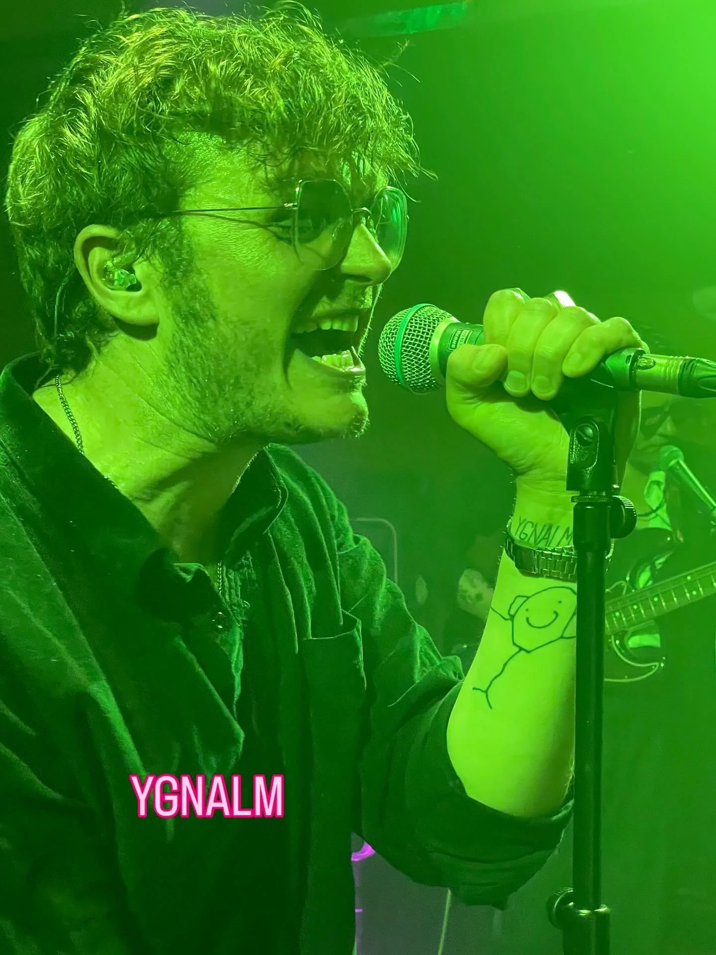 What a day to be alive. The state of everything&hellip;up close and personal in a sweaty warehouse with the sublime @yardactband 🤘🏼 #YGNALM