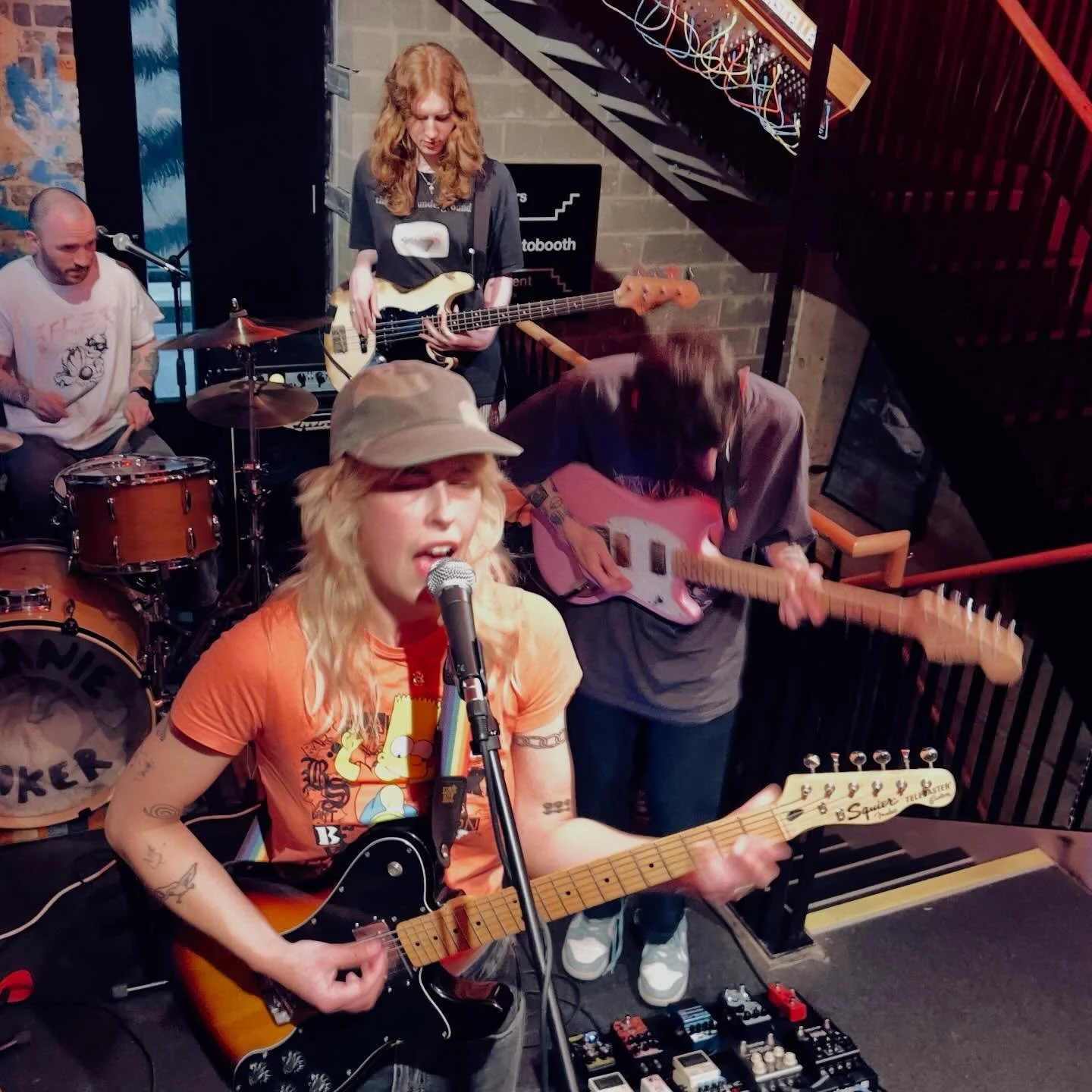 Simply brilliant. @melaniebakermusic and her excellent band in a small venue at @roughtradedenmarkst - great sound and destined for great things! LP out now!
