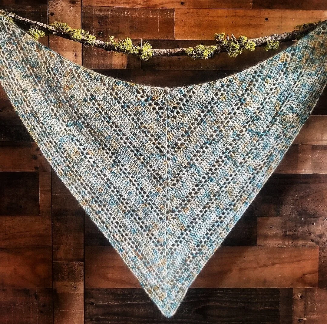 Mountain Peak Shawl — Montana Crochet