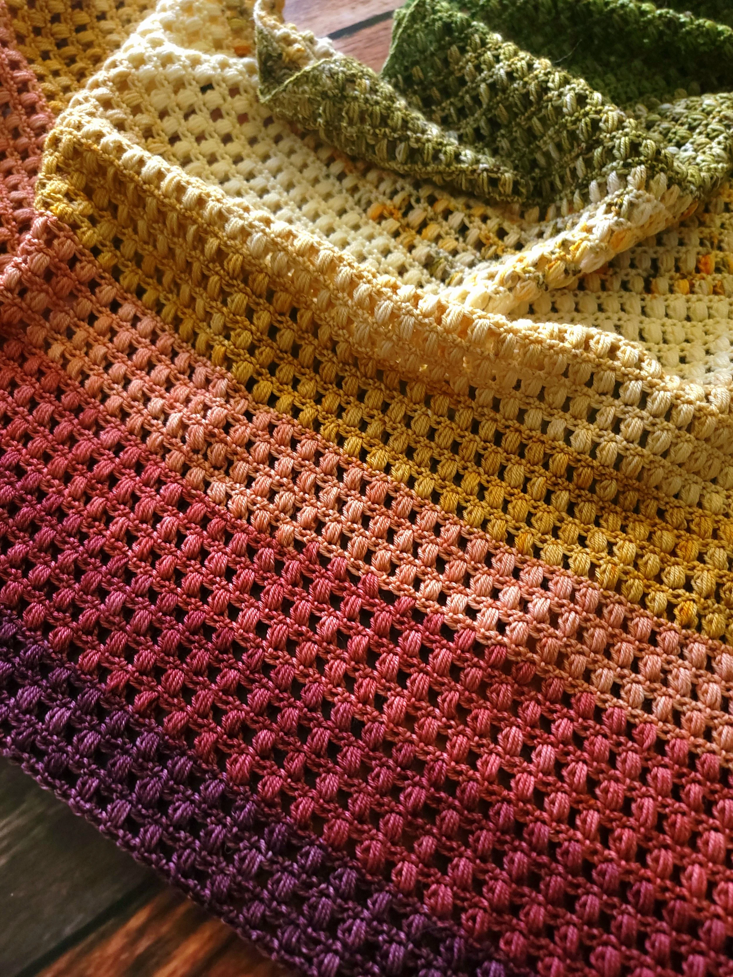 Tendril Spring Pattern Tendril Wrap = By Montana Crochet — Montana Crochet