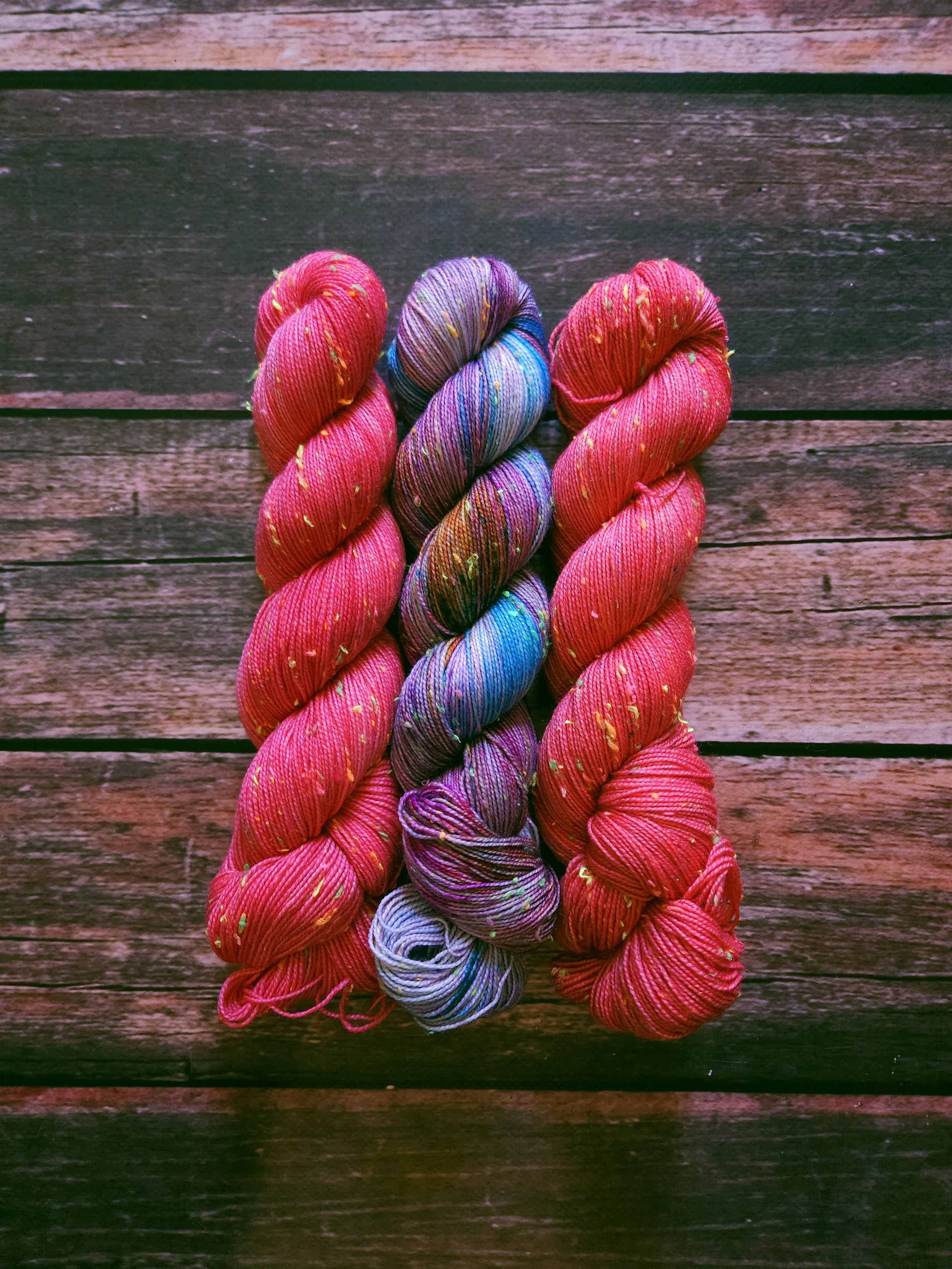Neon Sock Tweed - Lot 9