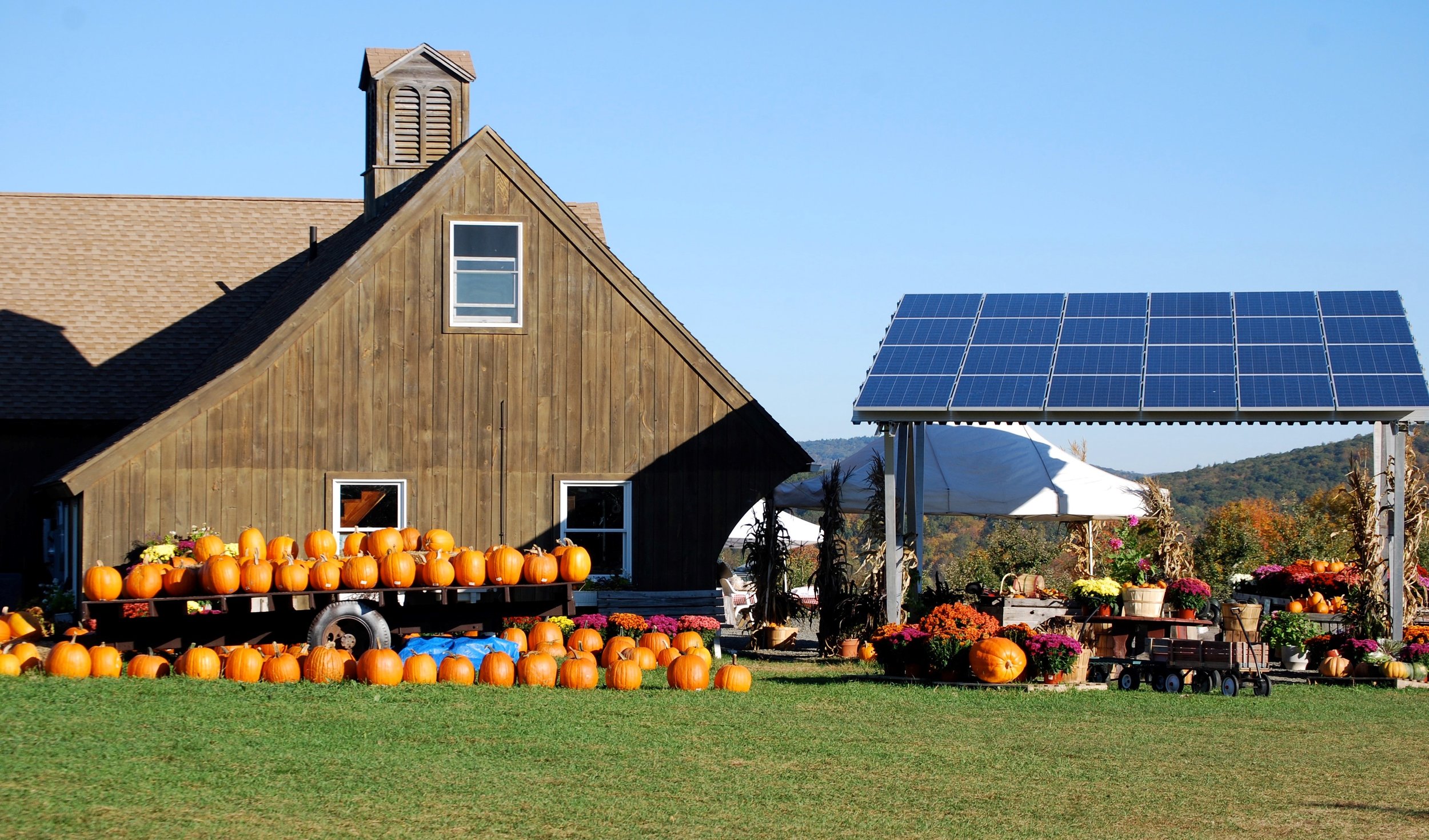 Averill Farm's Solar Panels