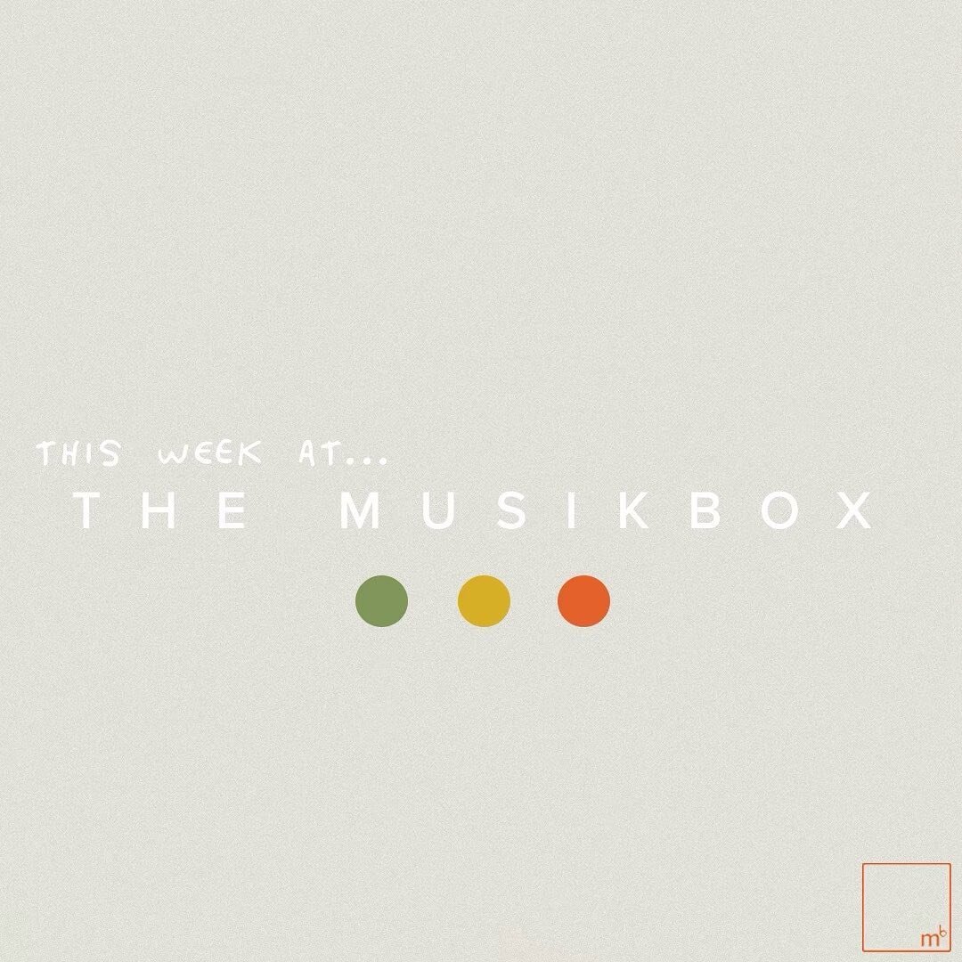 Musikbox updates for this week!
Visit themusikbox.org for more details 🫶🏻