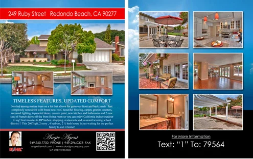 Custom real estate flyers
