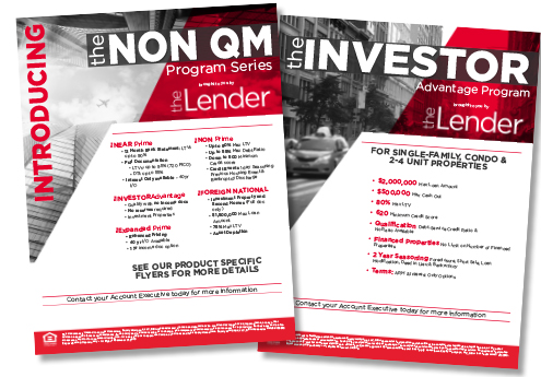 Flyers for theLender Wholesale