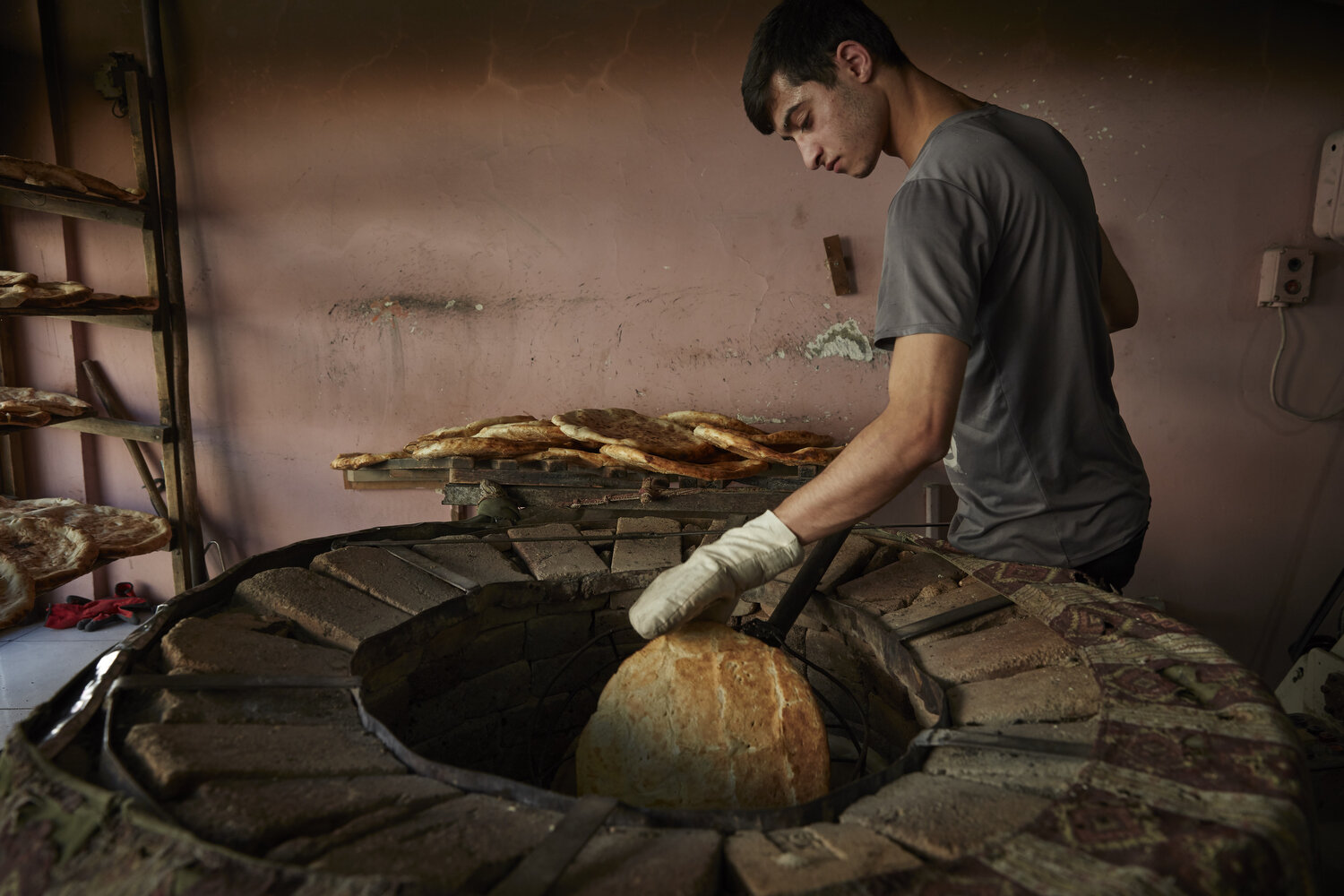  Tonir hats in Stepanakert 