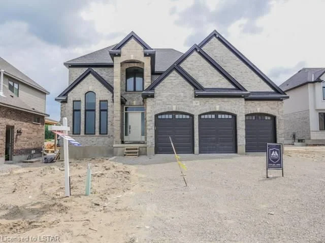 Custom 2 Storey with Gabled 3 Car garage