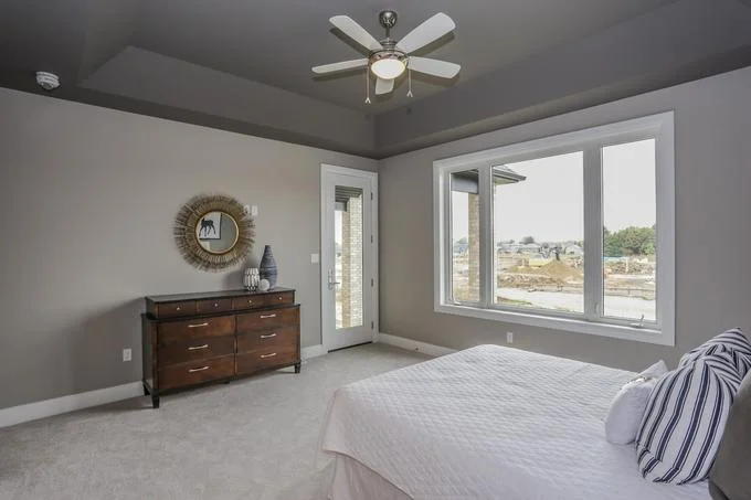 The Kingsford Master Bedroom with trayed ceiling