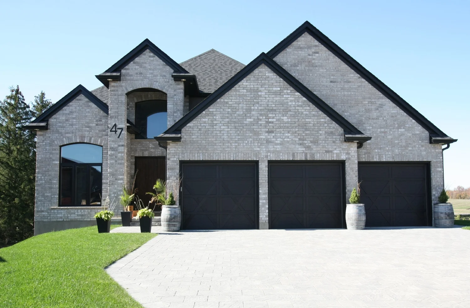 Custom 2 Storey Home with Gabled 3 Car Garage
