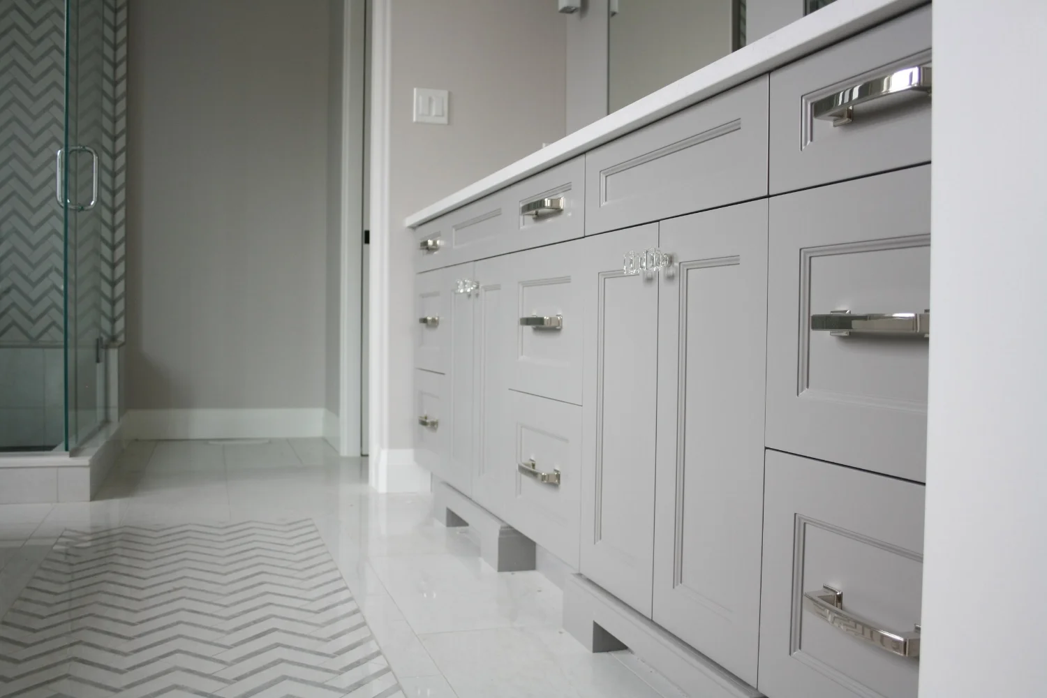Custom Ensuite Bathroom with Tile Mat