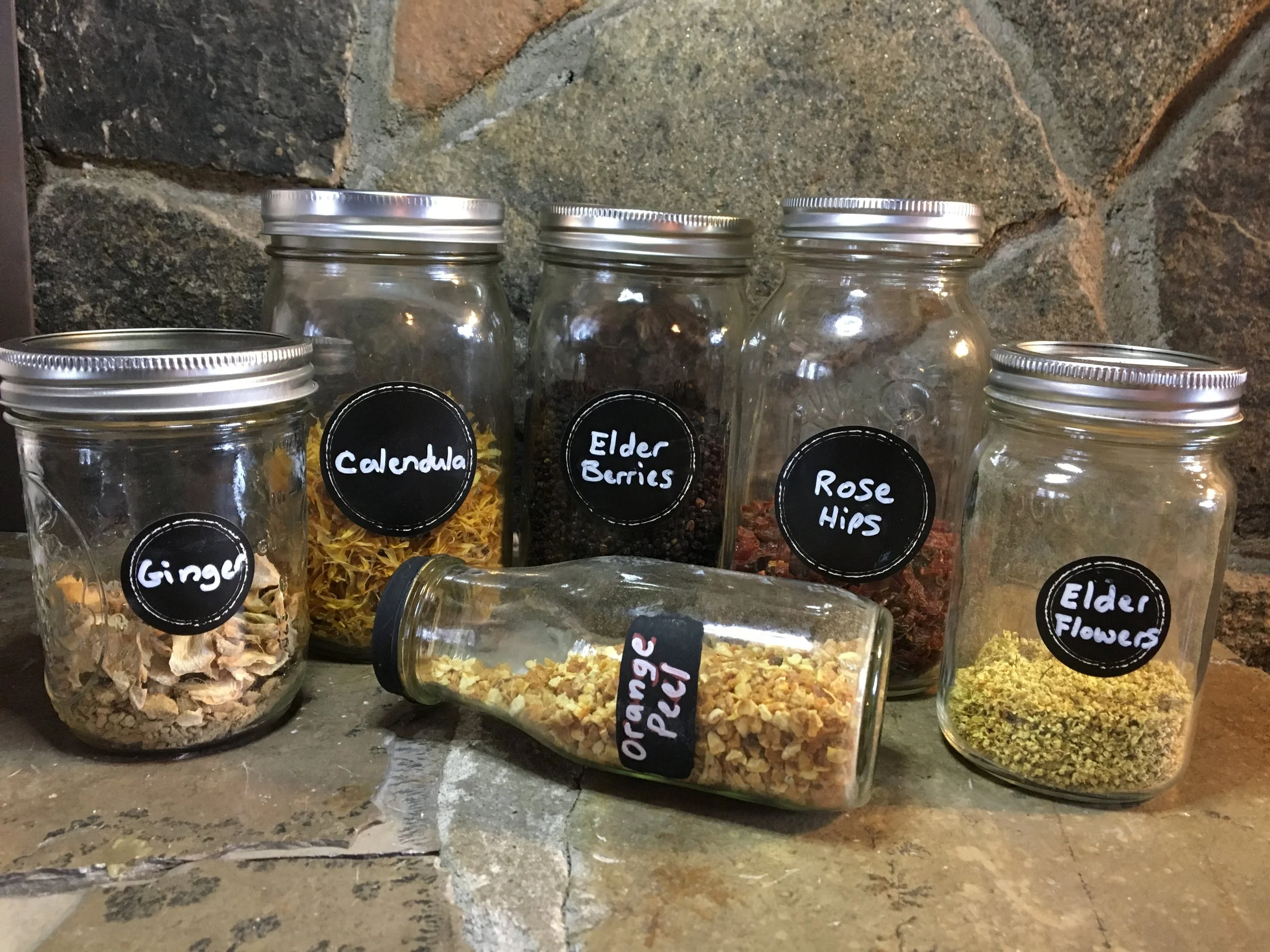 Elderberry and Calendula cold and flu elixir. Great boost for the immune system | Mossy Meadow Farm | Intentional living in the country