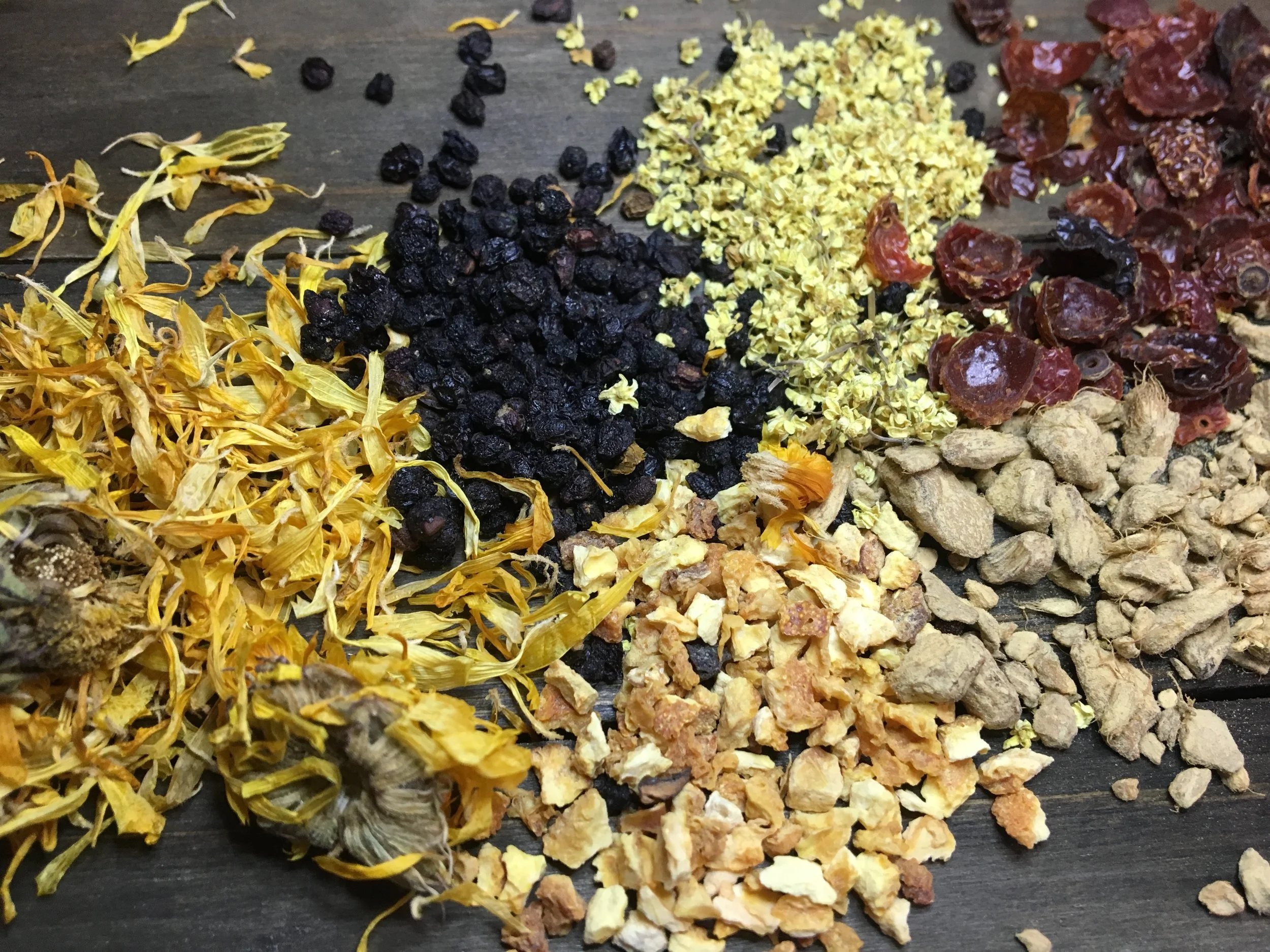 Elderberry Calendula Cold and Flu Elixir — Mossy Meadow Farm