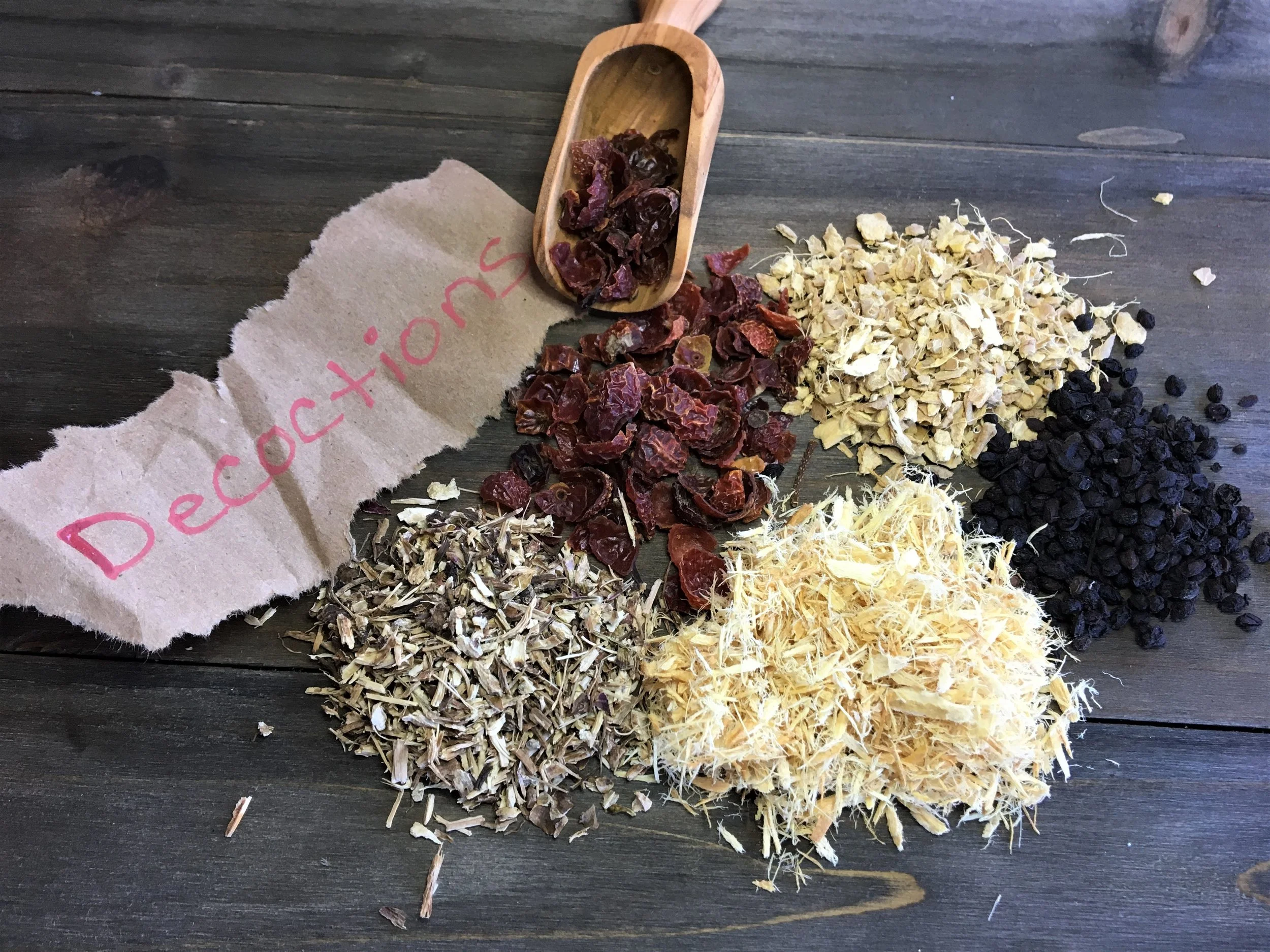 Herbal Remedies for Beginners How to Make a Decoction — Golden Vista Farm