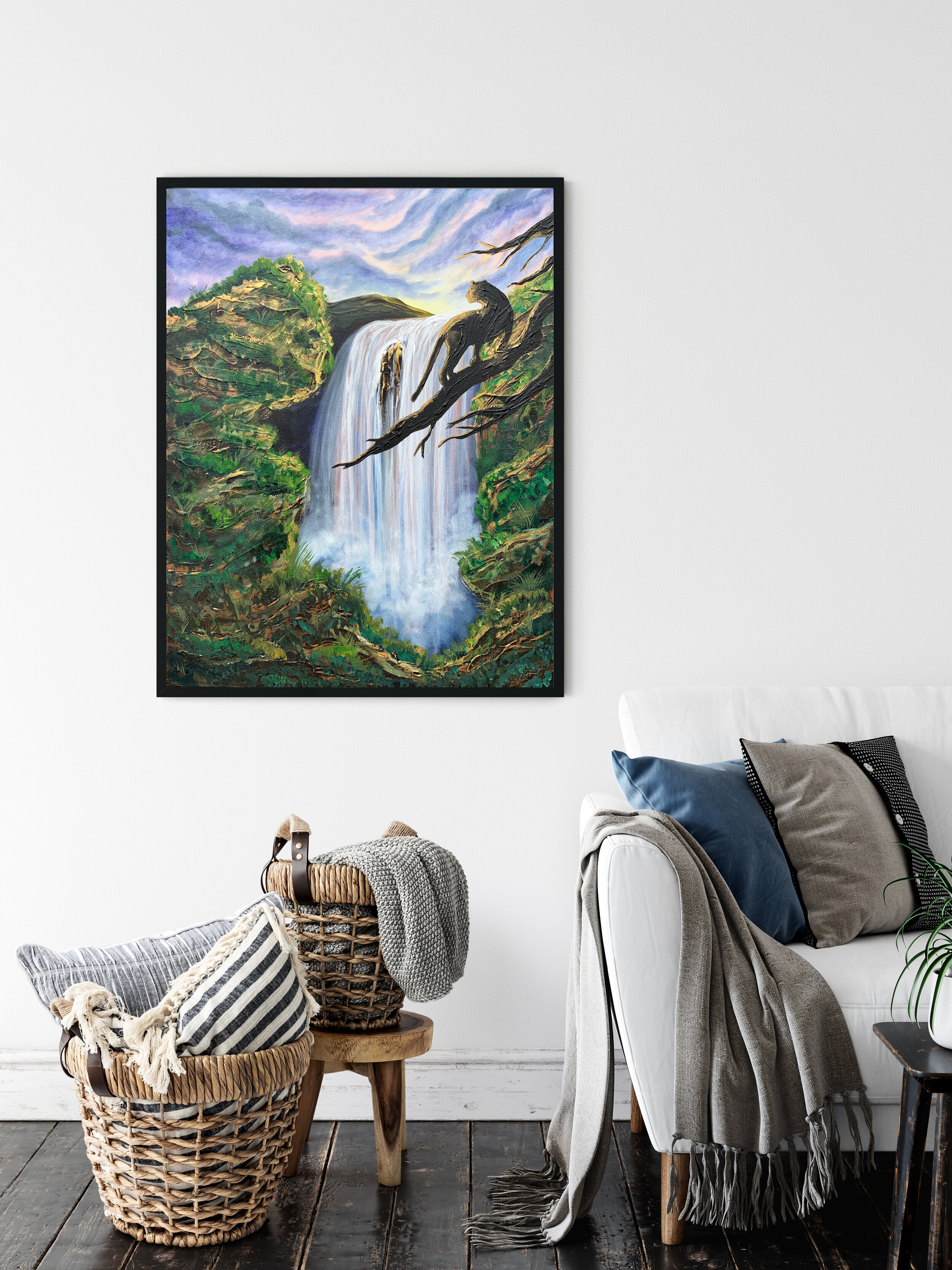 Spirit Guide: Sunset Panther