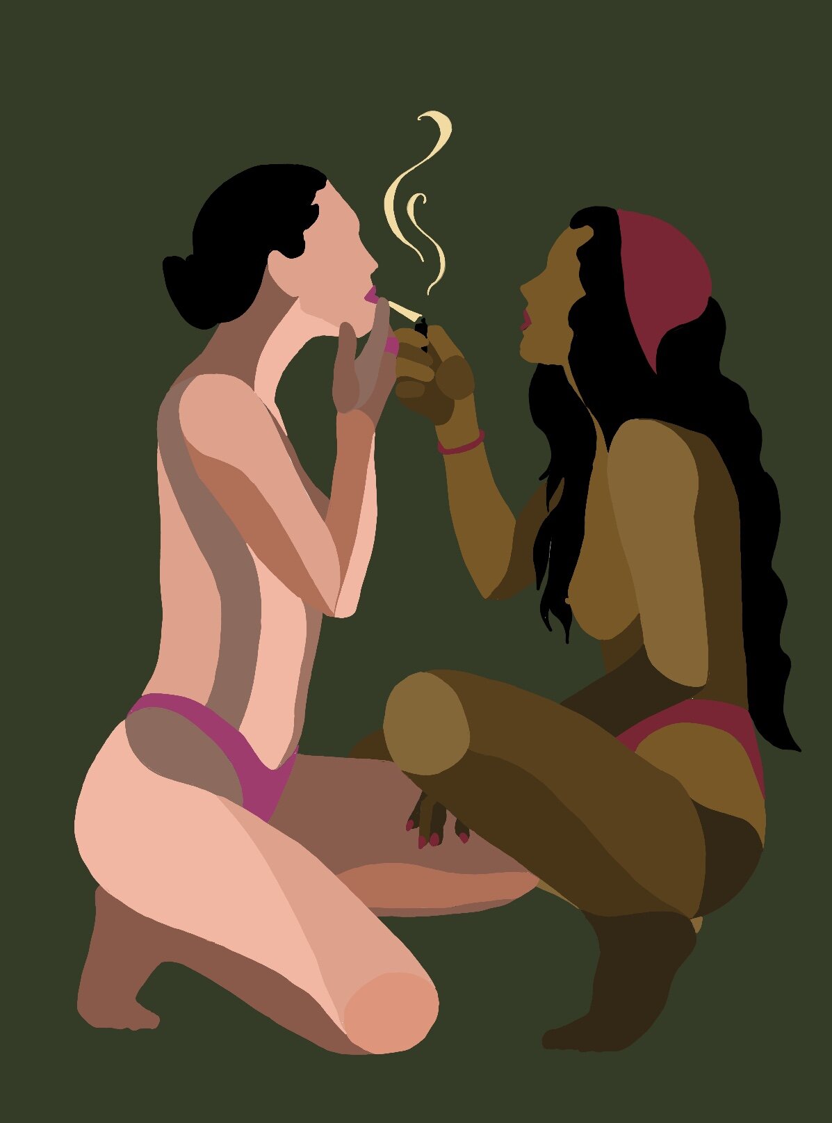 De-stressing: Digital Wallpaper