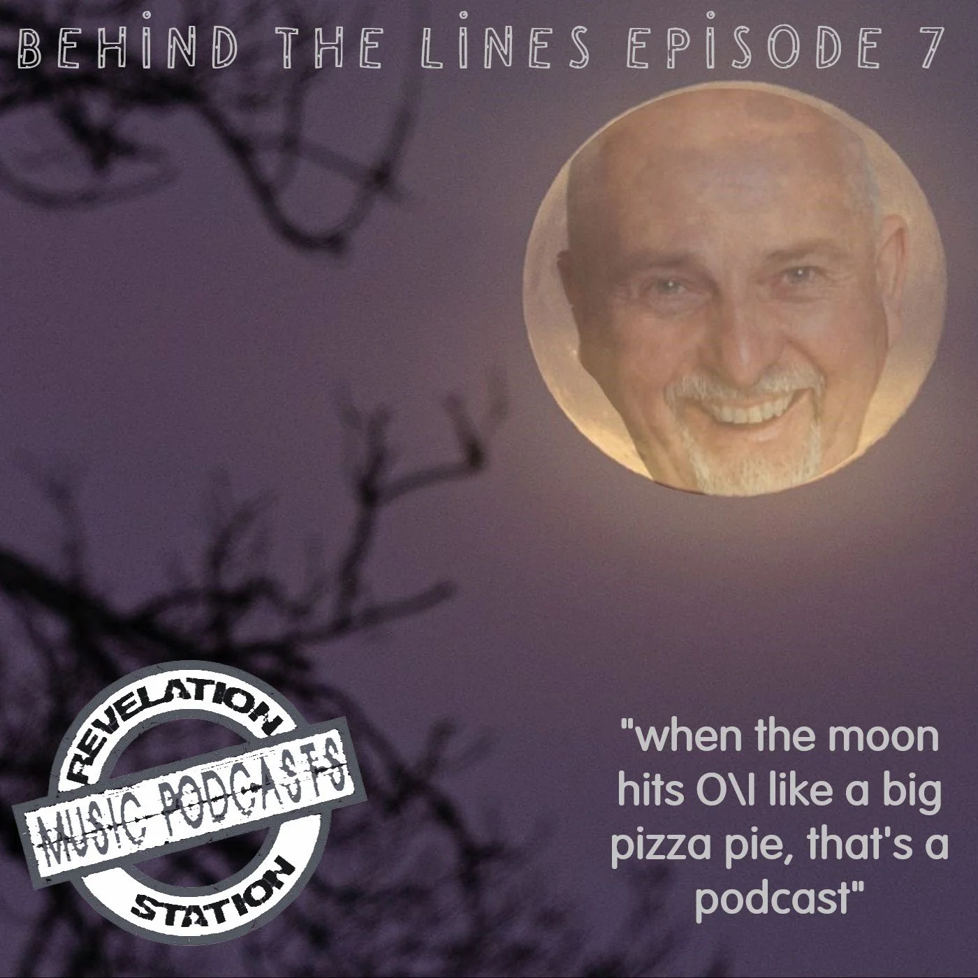 When the moon hits O\I like a big pizza pie, that's a podcast episode artwork