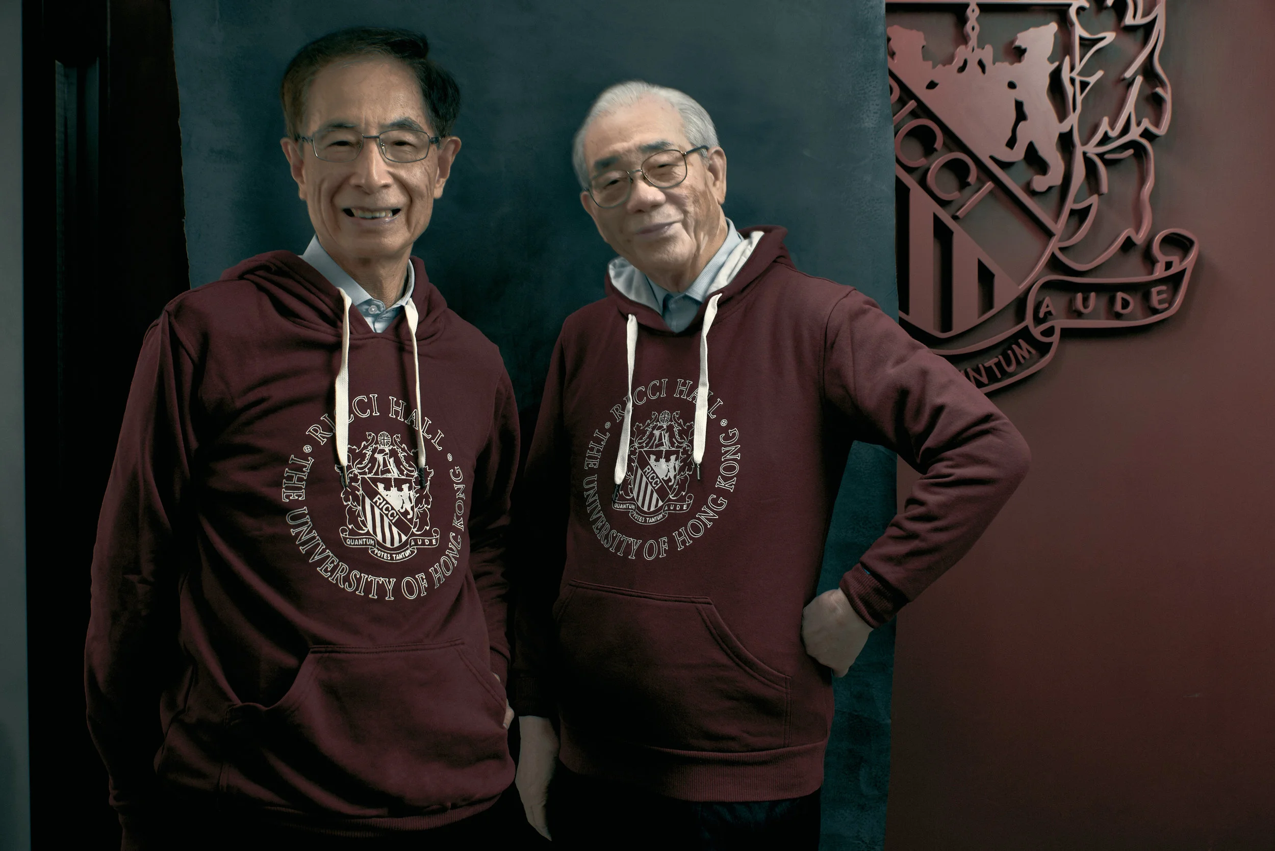 Riccians in the 50s, Ricci Hall Hall Emblem, 24th Feb 2019