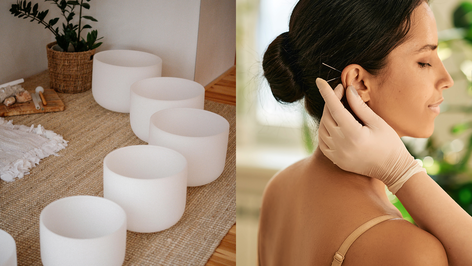 Stress and Anxiety Relief: Community Sound Healing and Ear Acupuncture