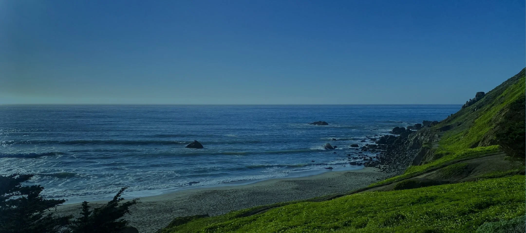 Oceanside view. Pacifica, California