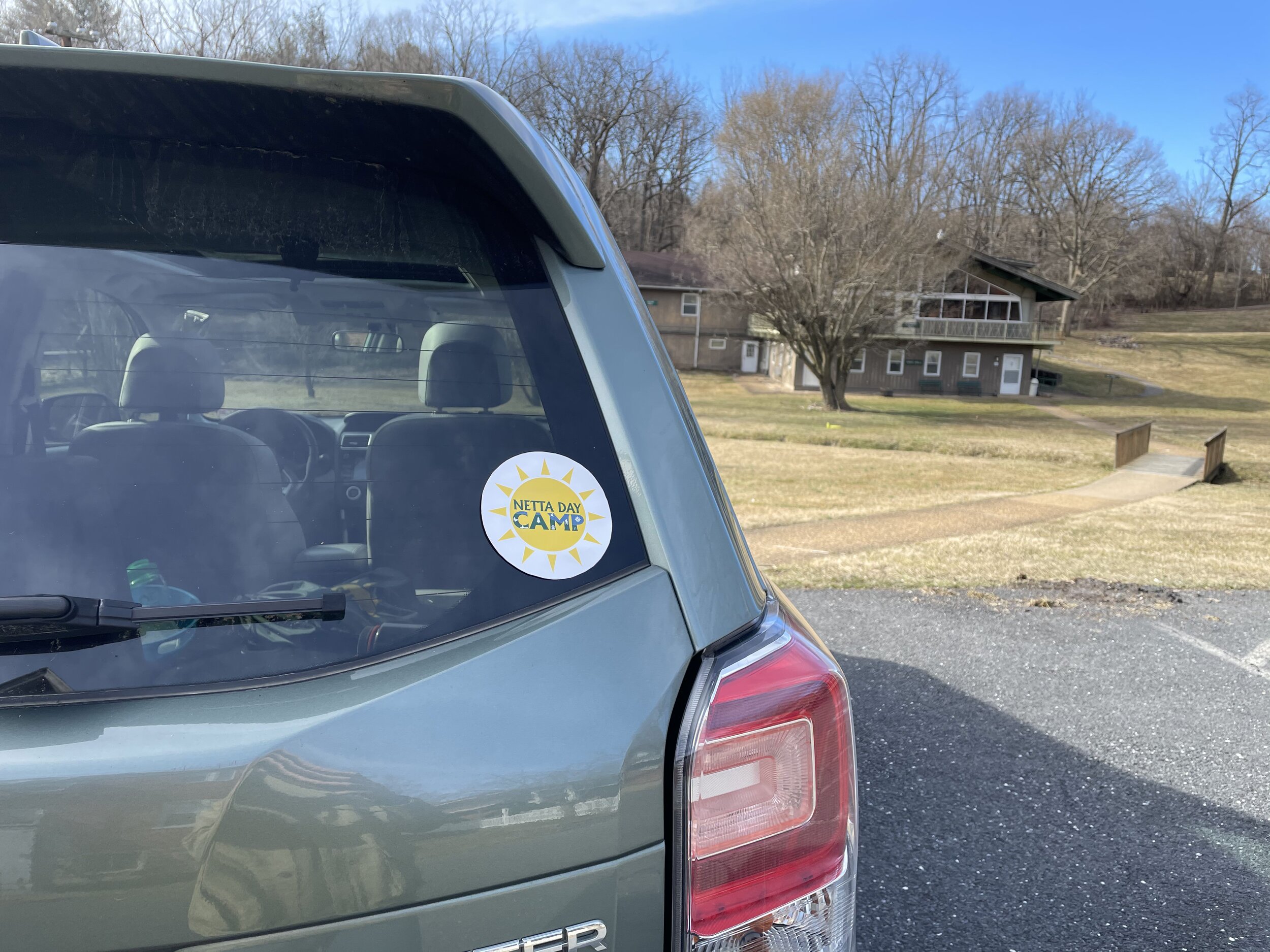 Day Camp Large Sticker