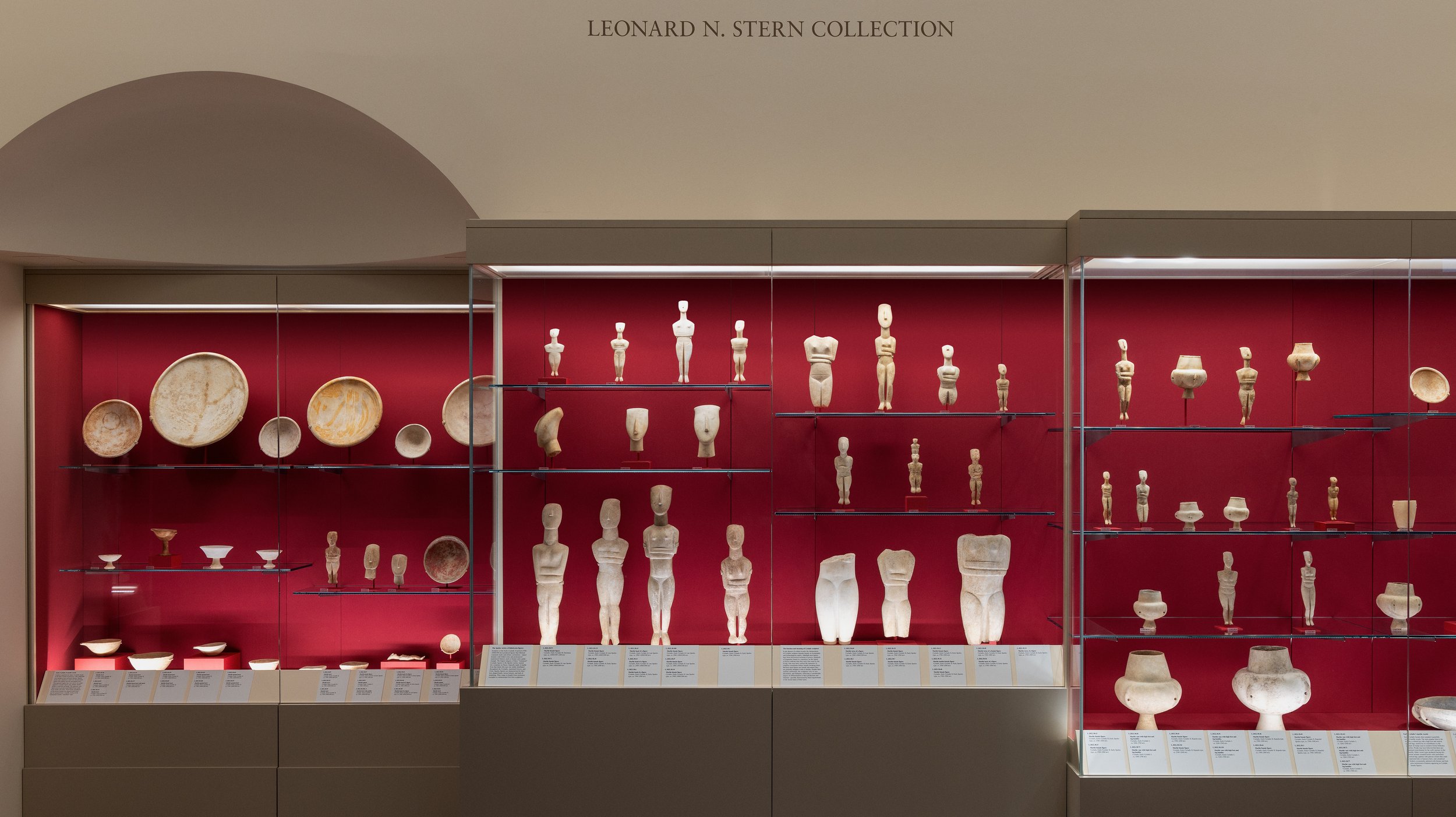   Cycladic Art: The Leonard N. Stern Collection on Loan from the Hellenic Republic  at The Metropolitan Museum of Art, on view January 25, 2024 – ongoing. Image: © The Metropolitan Museum of Art, photo by Bruce Schwarz 