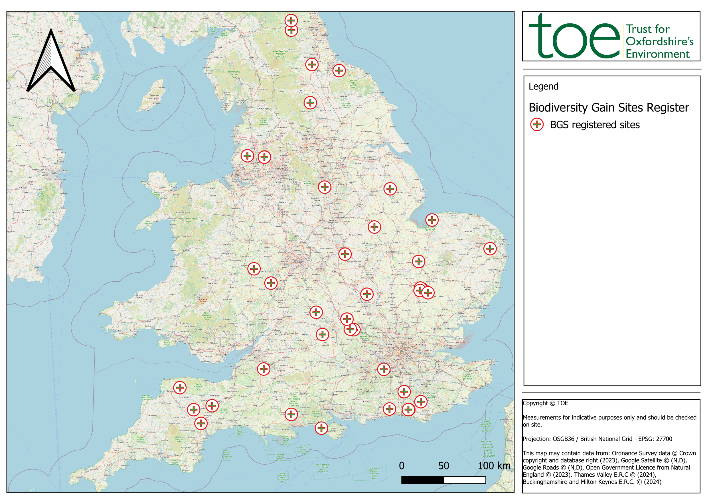Biodiversity net gain: biodiversity gains site register update