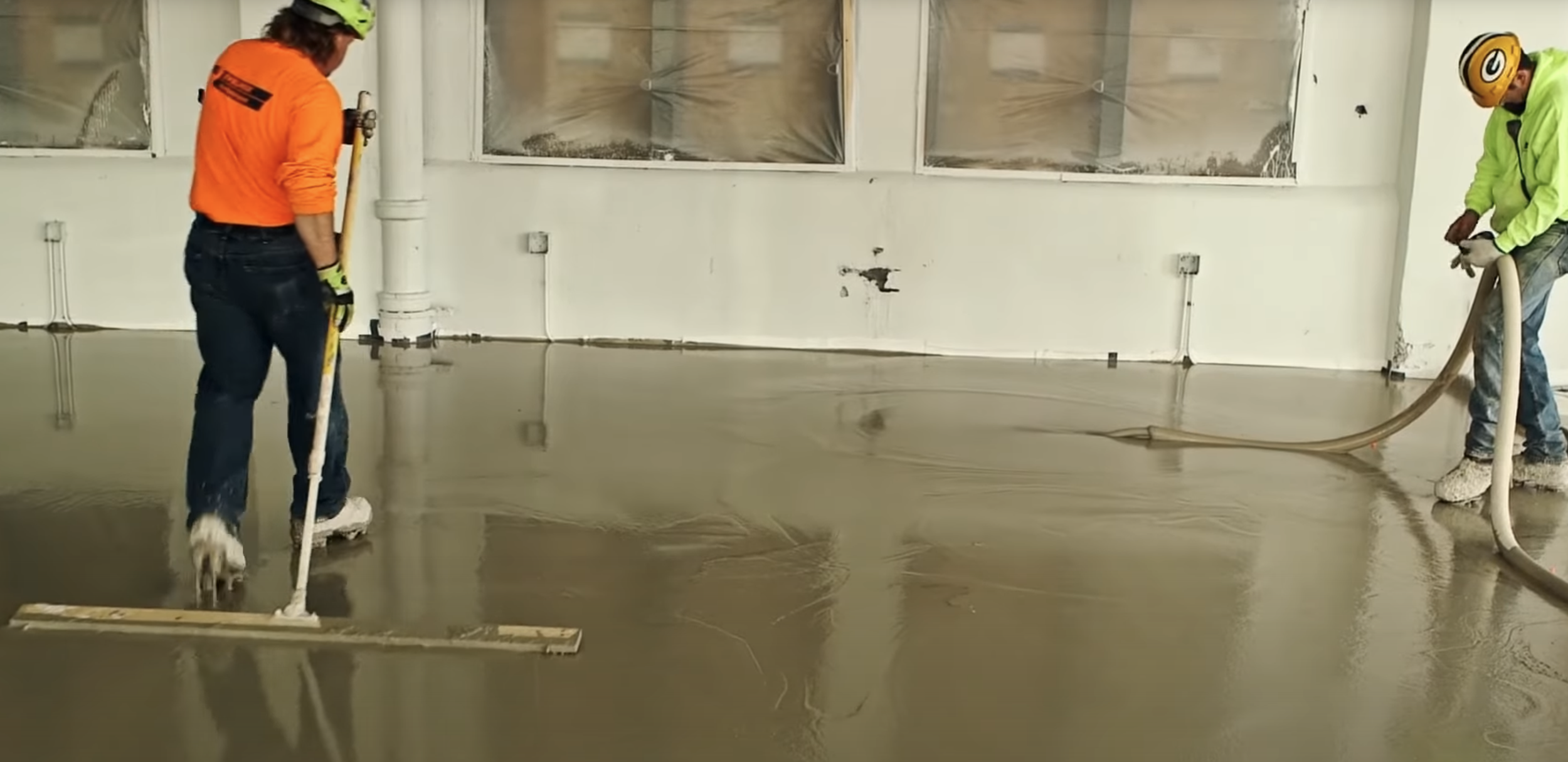 Gypsum Floor Underlayment — Don Johnson Construction LLC