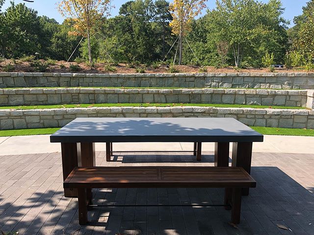 New updates at the Linear Park! 
#districtatchamblee #linearpark #outdoorworkspace #outdoorconferencecenter