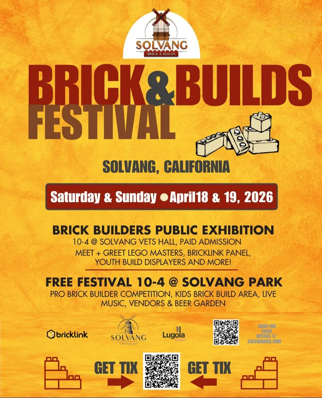 Santa Rita Hills Lavender Farm, located minutes away from the Buellton and Solvang area, will be at the Brick and Builds Festival in Solvang