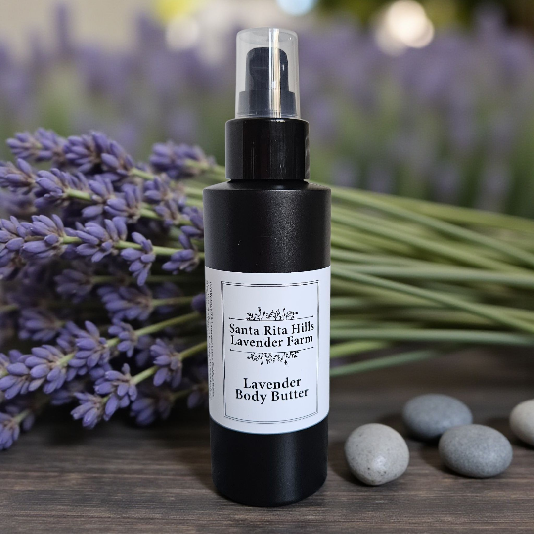 Lavender Body Butter from Santa Rita Hills Lavender Farm minutes from the Buellton and Solvang area