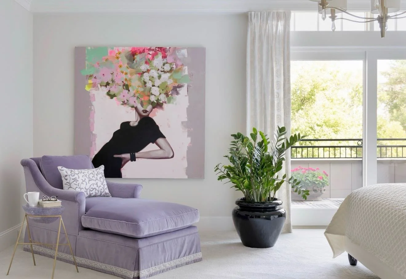 &ldquo;You just know when it&rsquo;s right!&rdquo;⁠
⁠
In our Sophisticated Glamour project, the client worked with one of our favorite art galleries in Naples. The piece shown in the photo was the second piece of artwork that the client presented to 