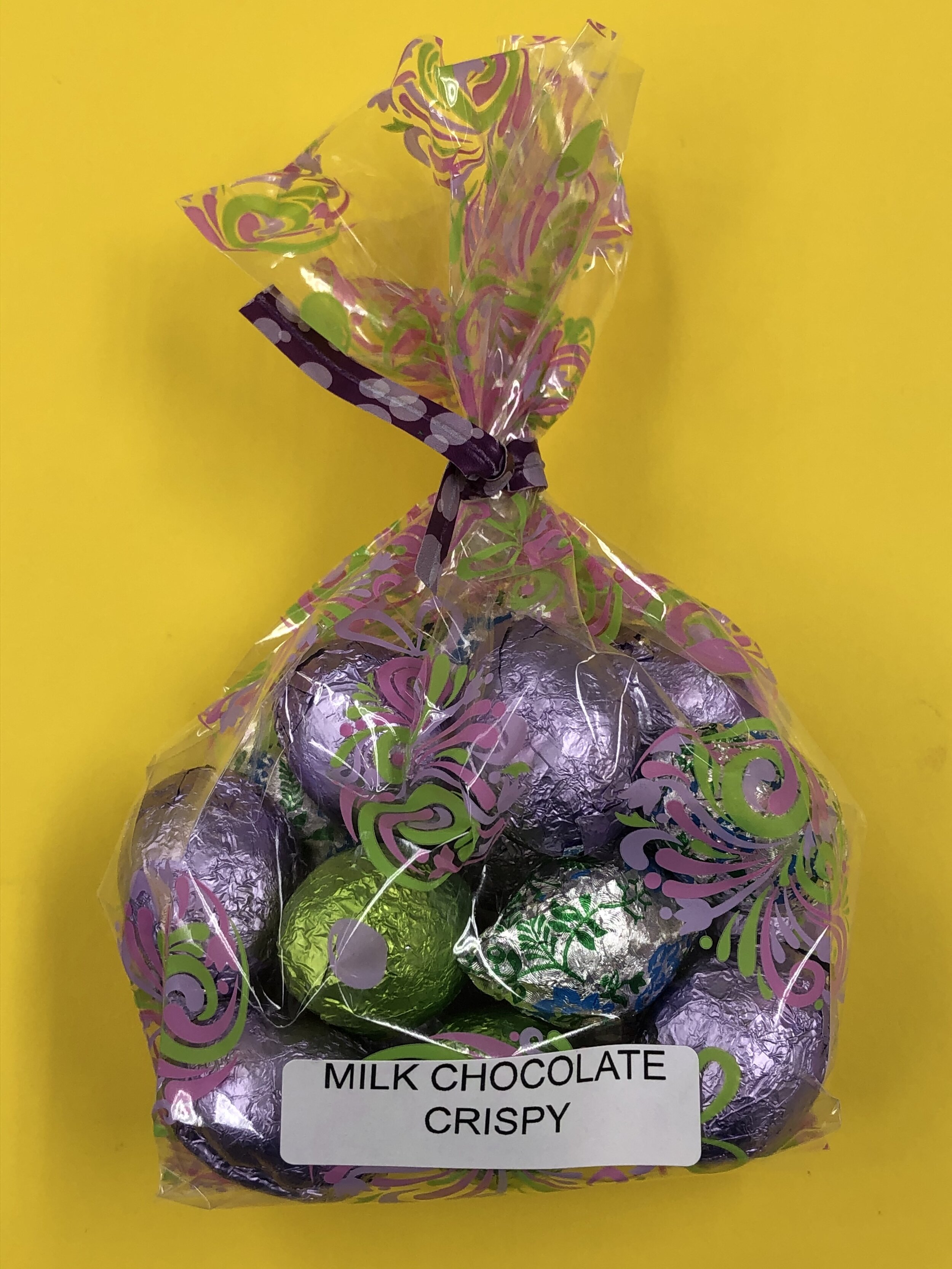 Bag of Milk Chocolate Crispy Easter Eggs — Bavarian Chocolate Haus