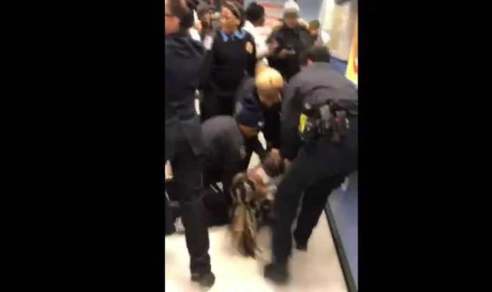 Troubling' video shows NY police grabbing child from mom