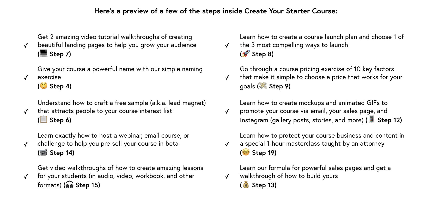 A preview of what's inside Create Your Starter Course.png