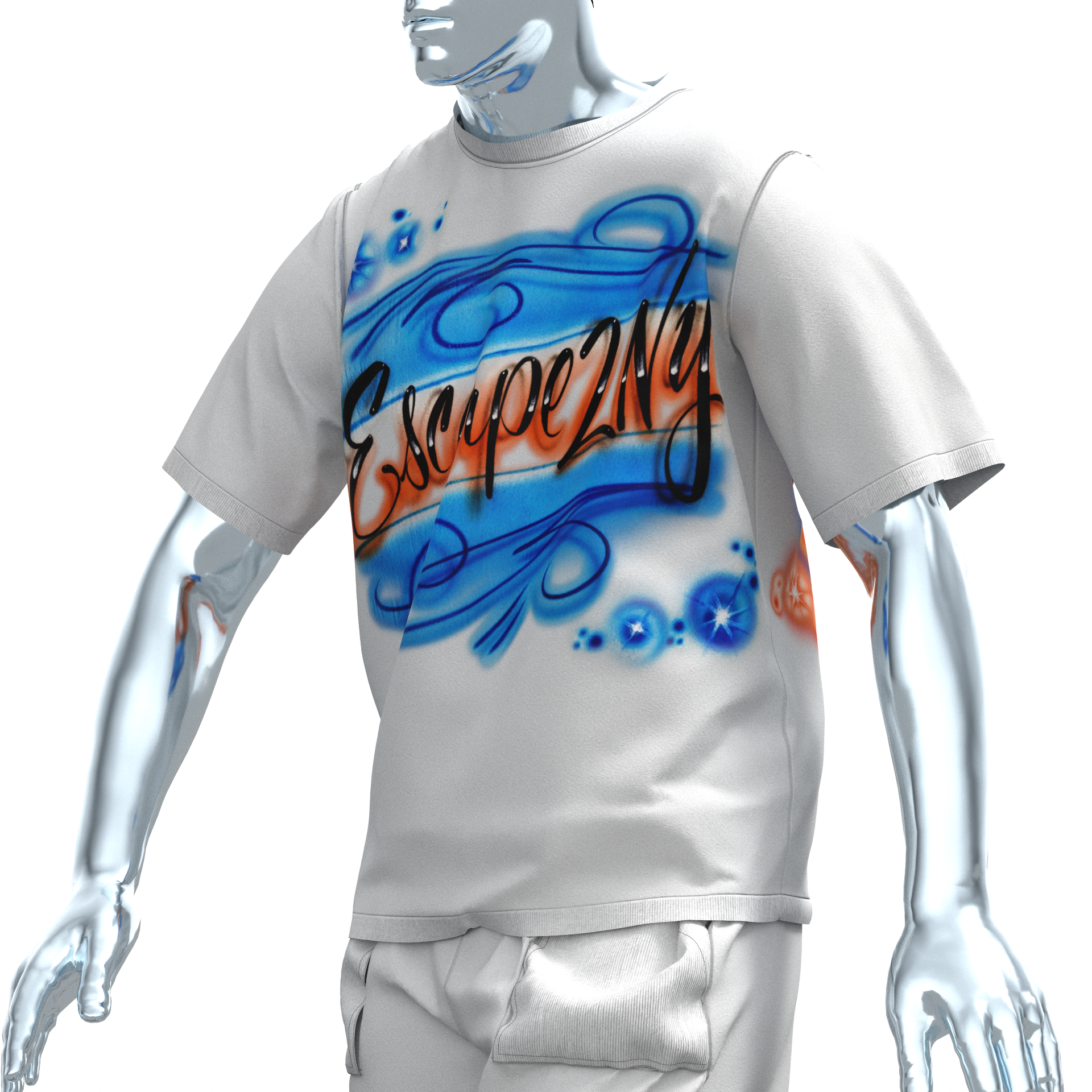ESCAPE2NY Commemorative Airbrush Shirt