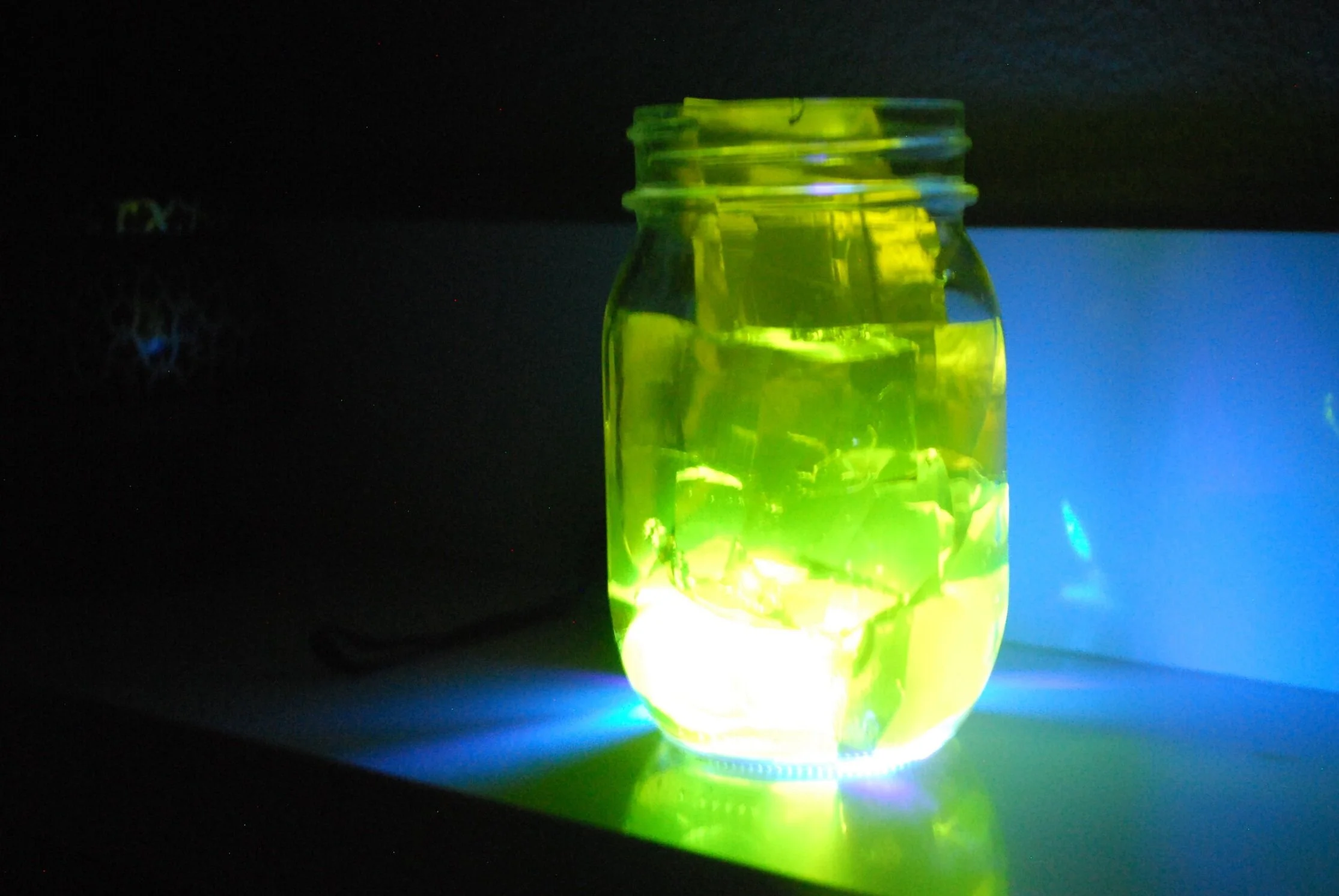 Glow in the Dark Jello