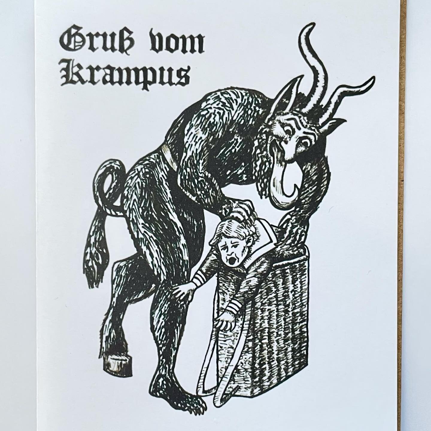 Tonight is Krampusnacht! Watch out for Krampus&mdash; if you&rsquo;re naughty, he&rsquo;ll swat you with his birch branch and take you away in his basket!