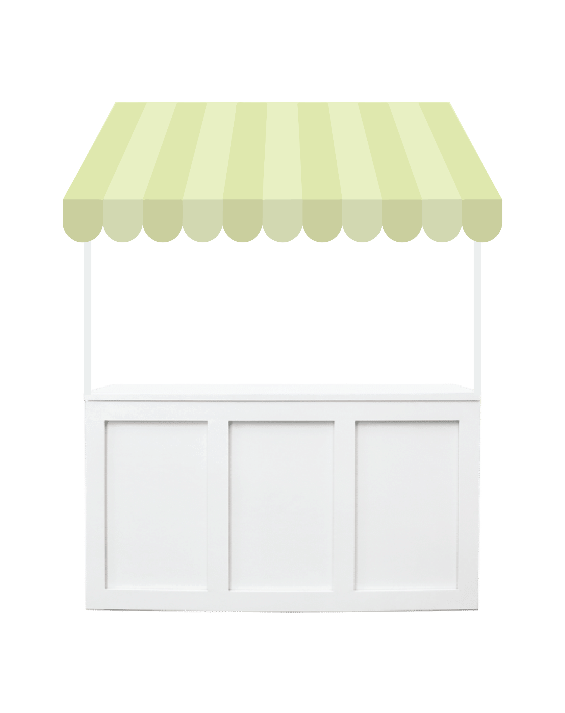 Funfetti Stand - Creamsicles