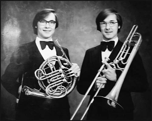 Gary and Ernie Pattison, the early years.
