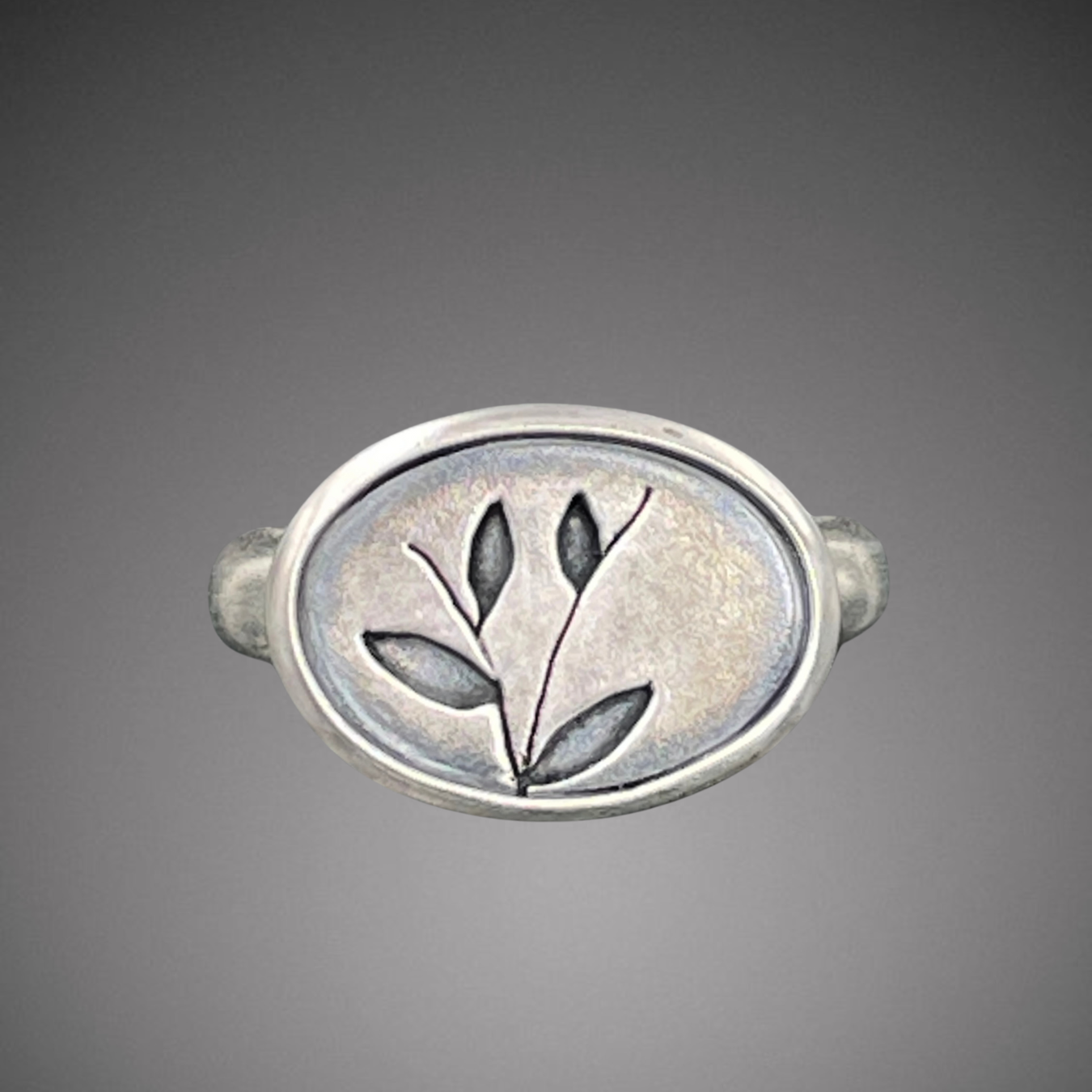 New Growth Silhouette Ring (East/West)
