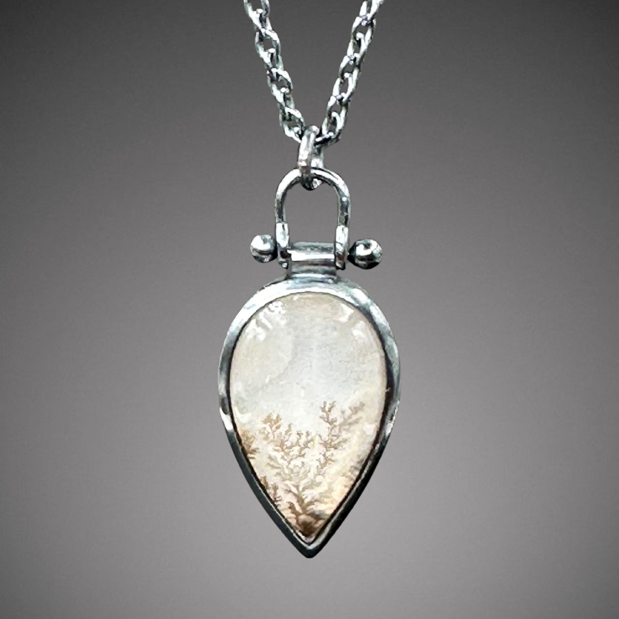 Dendritic Agate Pendant