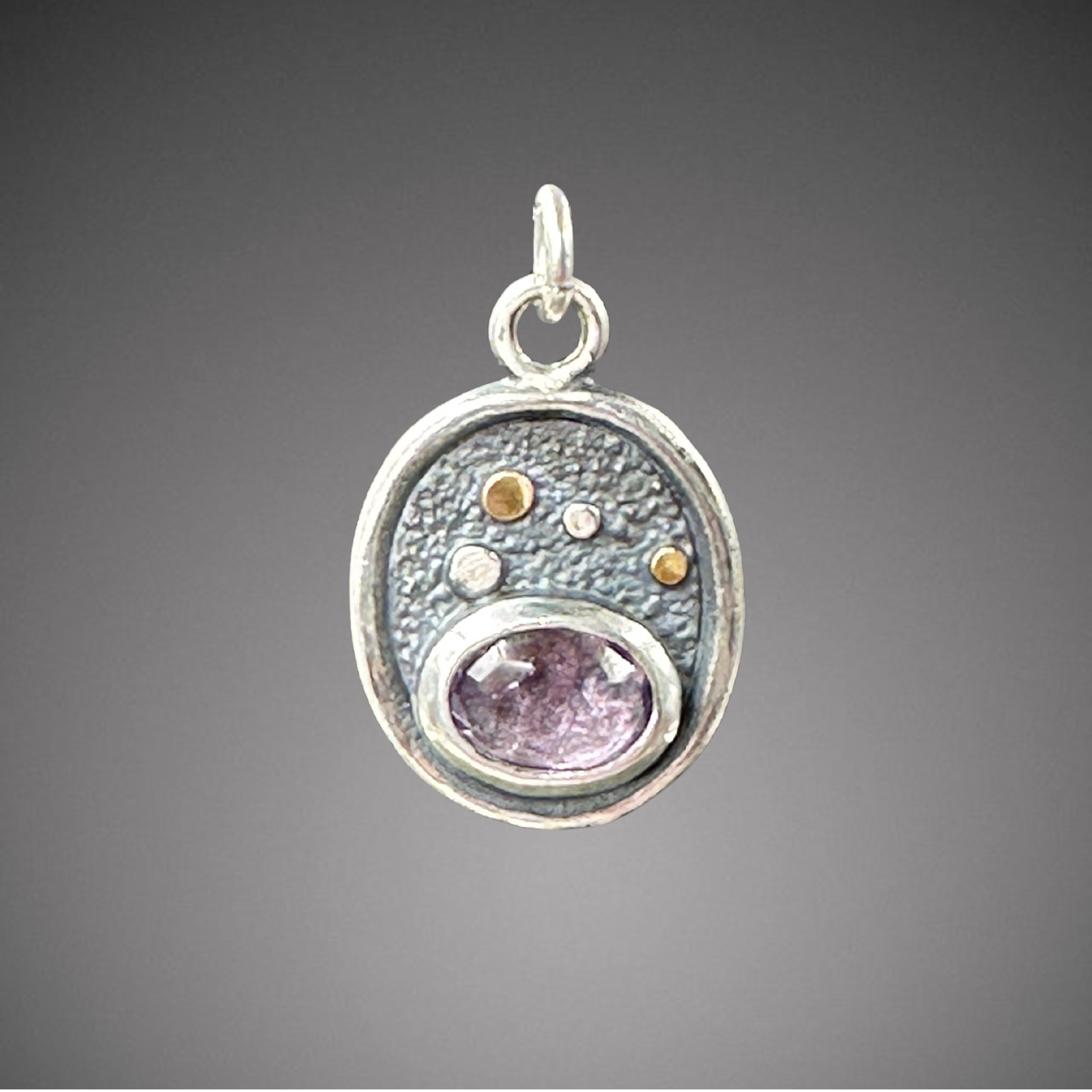 Oasis Charm with Amethyst