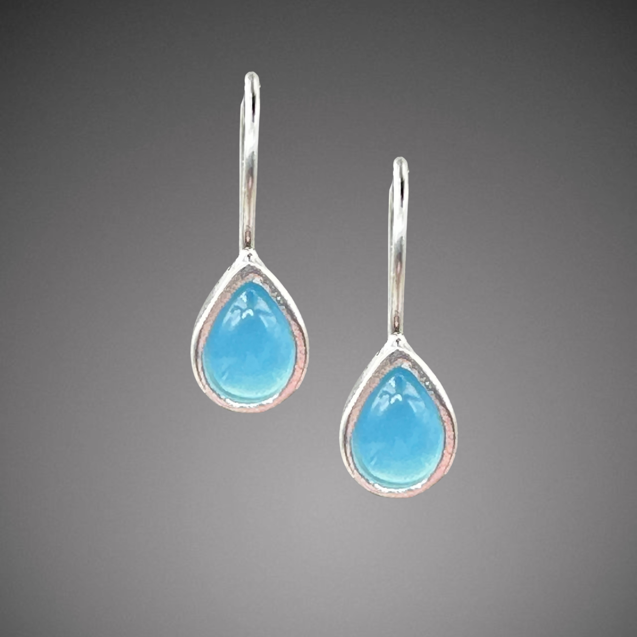 Raindrop hook earrings