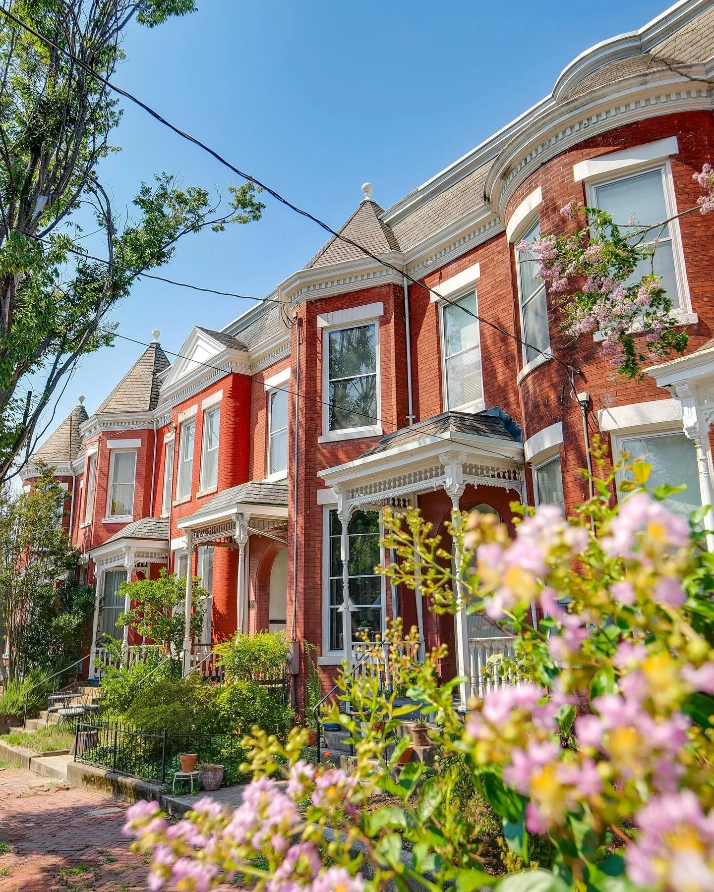 A tastefully renovated Adams Row house